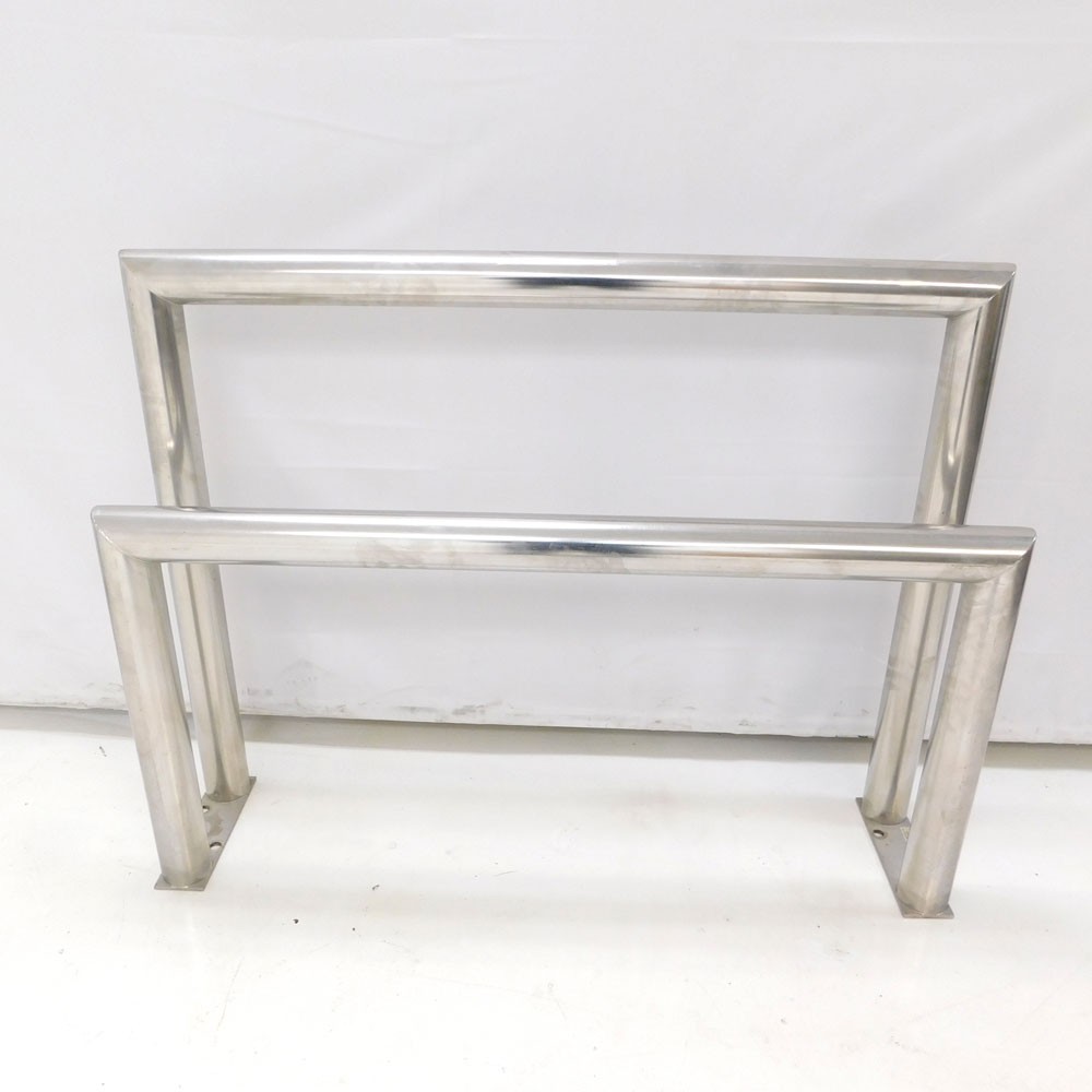 NTA Industries 3106C1 Cleanroom Dual Lean Rail Brushed Stainless Steel 48″W
