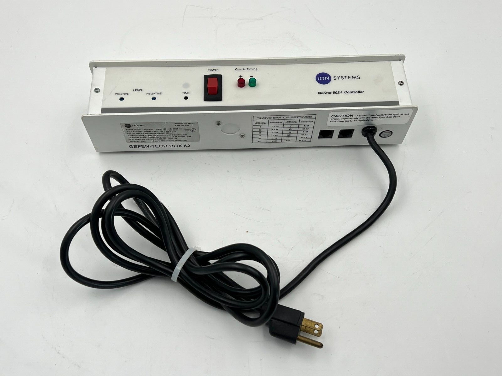 Ion Systems NilStat 5024 Controller