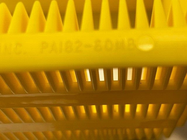 ENTEGRIS 150 mm (6 inch) Wafer Cassette, YELLOW, PA182-60MB-0607
