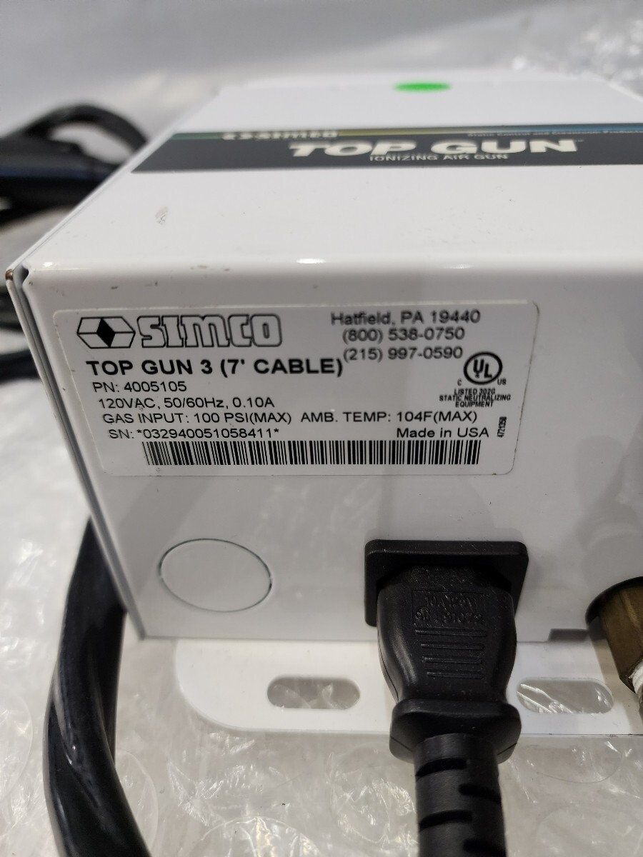 SIMCO TOP GUN 3 (7′ CABLE) PN 4005105