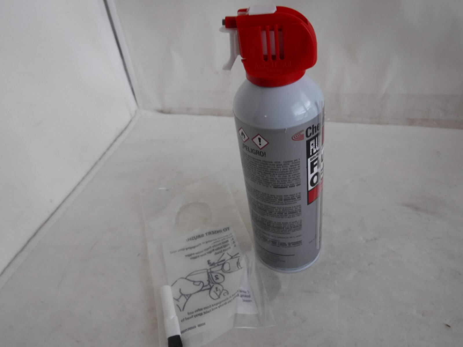 Chemtronics ES896B Flux-Off No-Clean Plus w/brush / 6-oz Can