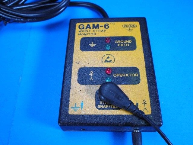 PILGRIM GAM-6 Wrist Strap Monitor – Tested – 120V