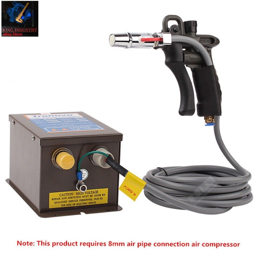 A 220V Industrial Ionizing Air Gun Kit Electrostatic Eliminator 4.6KV 0.3-0.8Mpa