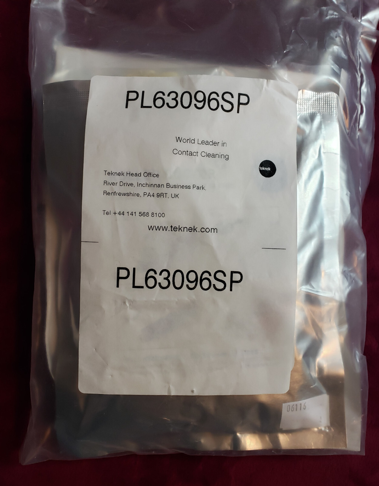 Teknek / Simco-Ion Cleaning Kits, Tekwipes, Roller Doctor, Tubing, etc, Slimline