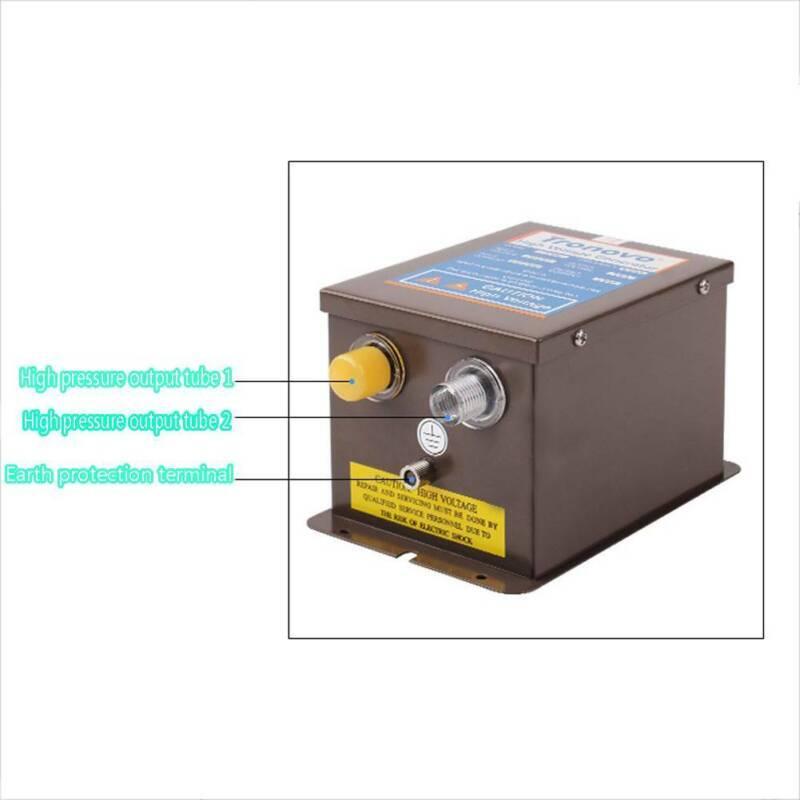 Industrial Ionizing Air Gun Electrostatic Eliminatorion Blower 4.0KV AC 220V.