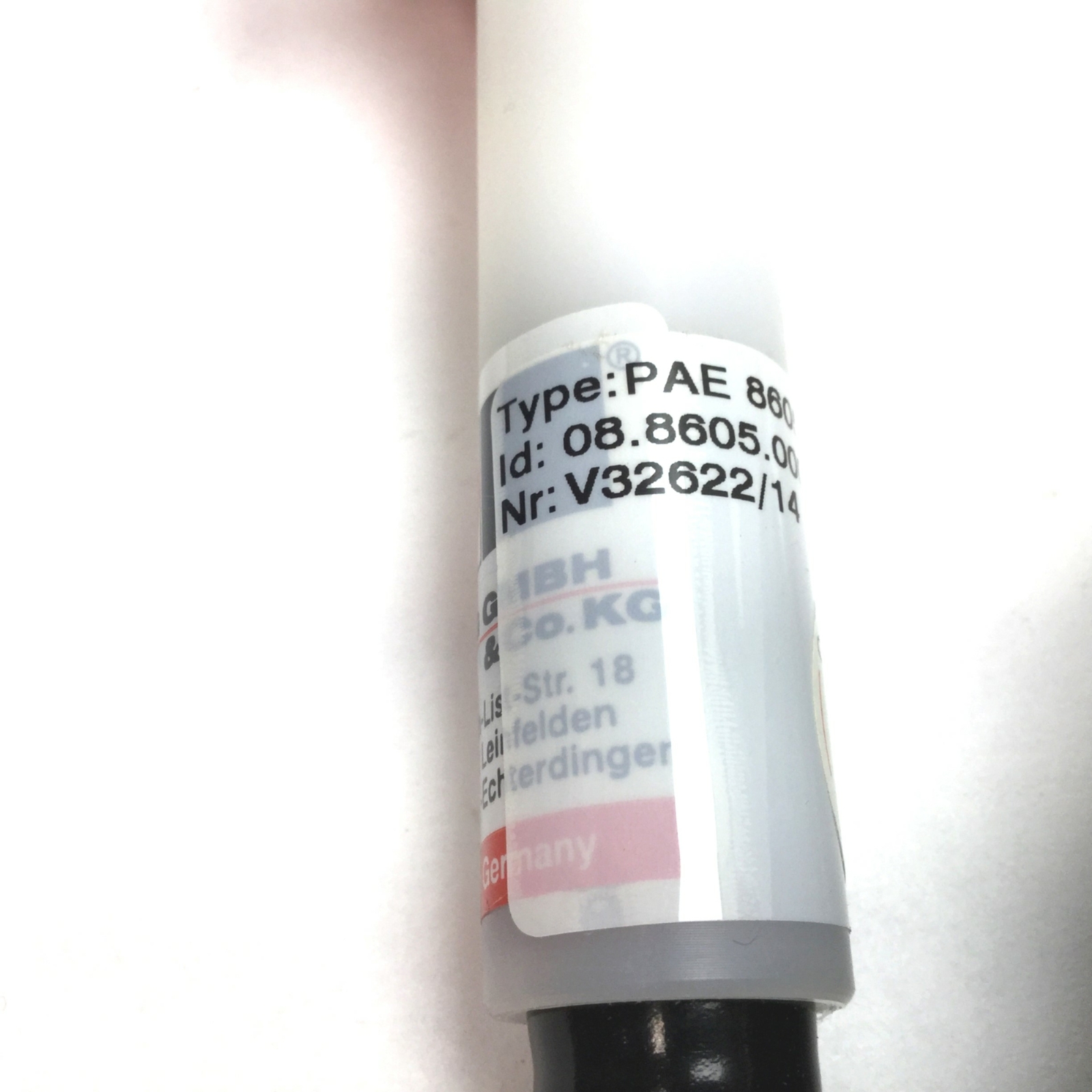 Haug PAE 8605 350 Charging Electrode, Diameter 20mm, High Tension Lead 1-3m