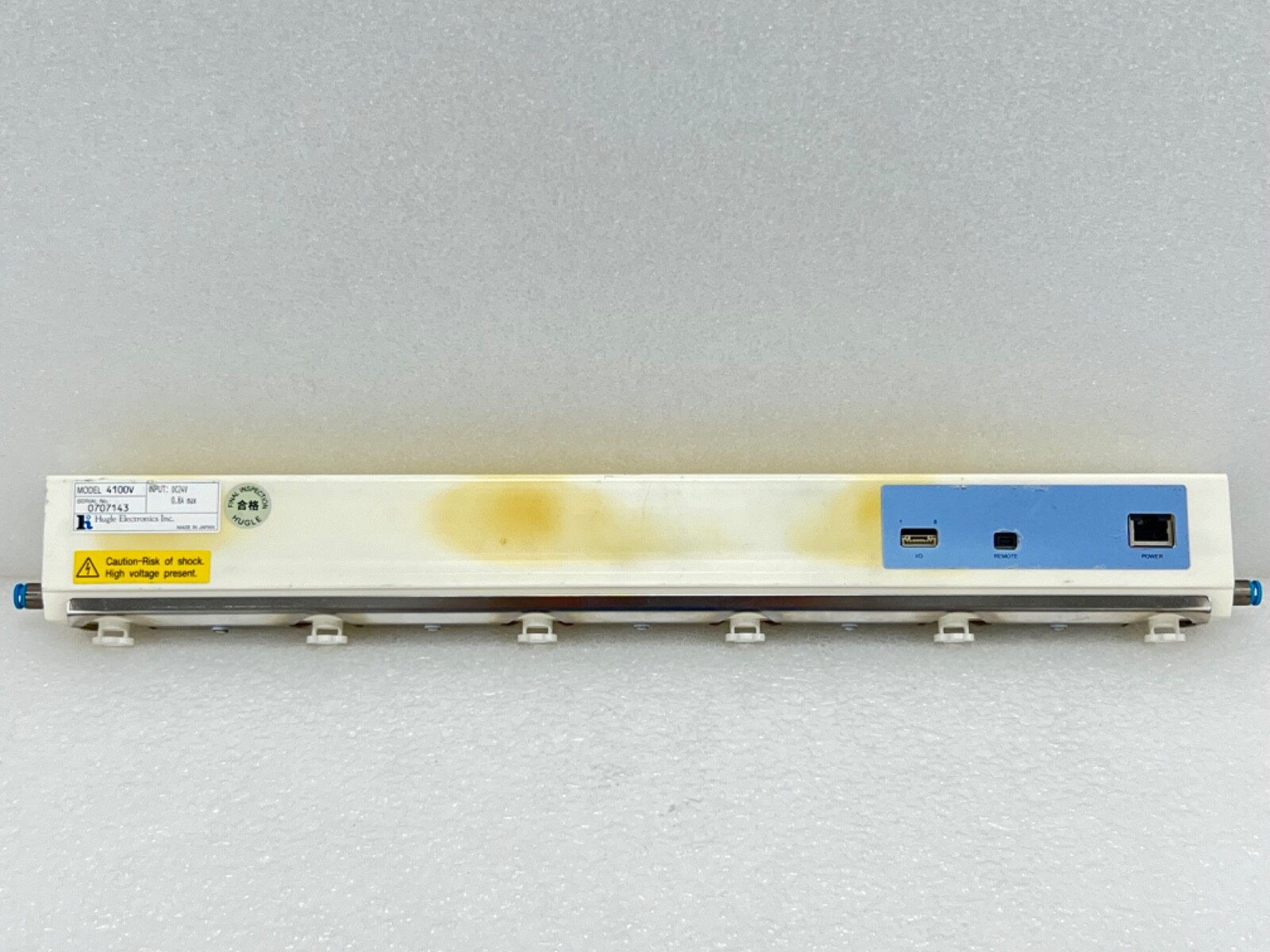 Hugle Electronics 4100V / 4100V-092 Flexible AC Ionizer Fair Condition – White