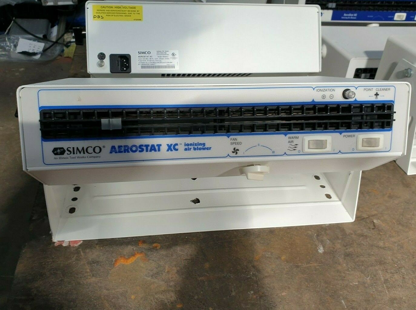 SIMCO 4002612 Aerostat XC Ionizing Air Blower 3-Speed Heater (RBD2.3)