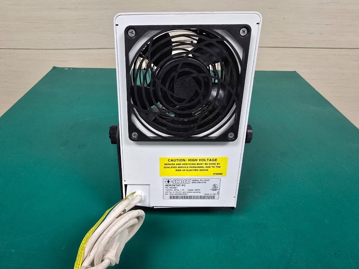 SIMCO AEROSTAT PC IONIZING AIR BLOWER MODEL 4003367