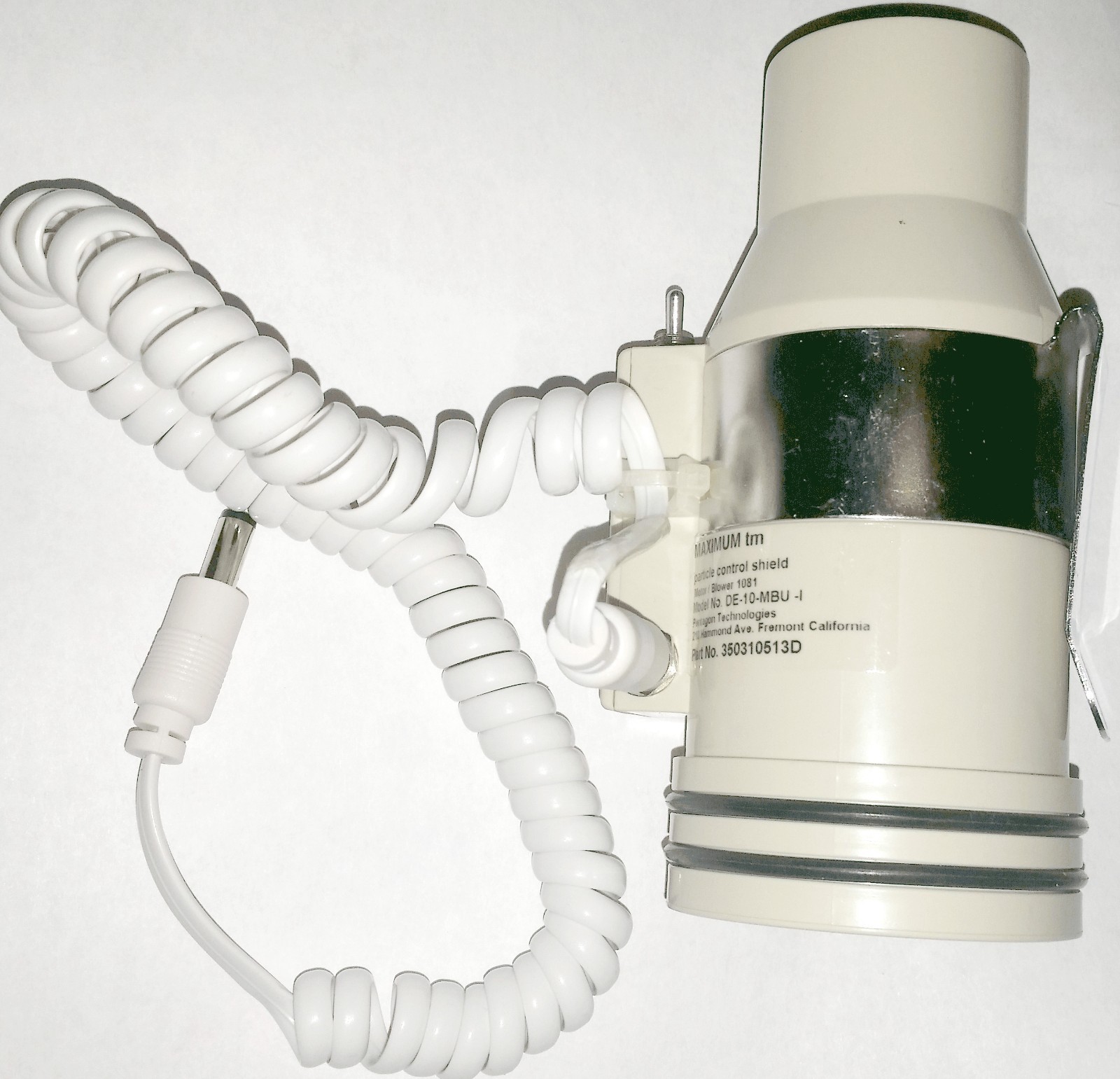 Particle Shield Blower 350310513D DE-10-MBU-1 Pentagon Technologies