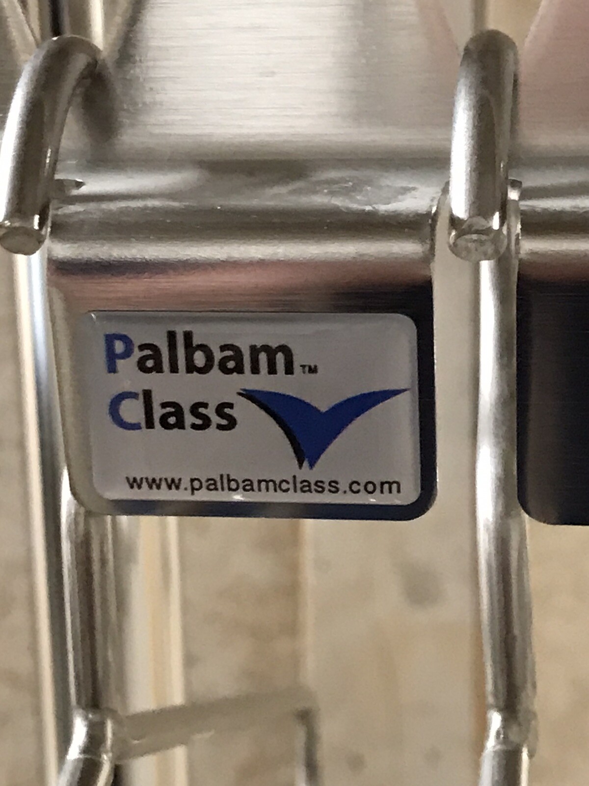 Palbam Class Gowning Rack 40 Hangers Laboratory/Cleanroom Stainless Steel
