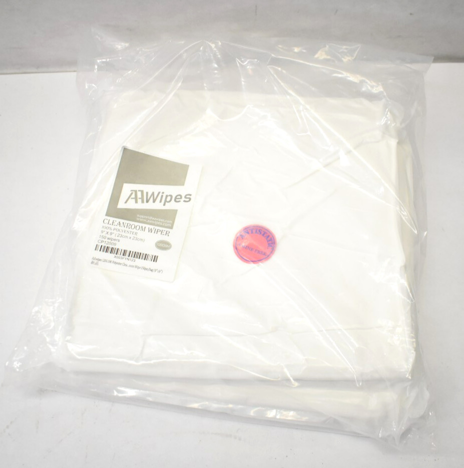 AAWipes Double Knit 100% Polyester Wipers Light Weight 150 Pack 9″ x 9″