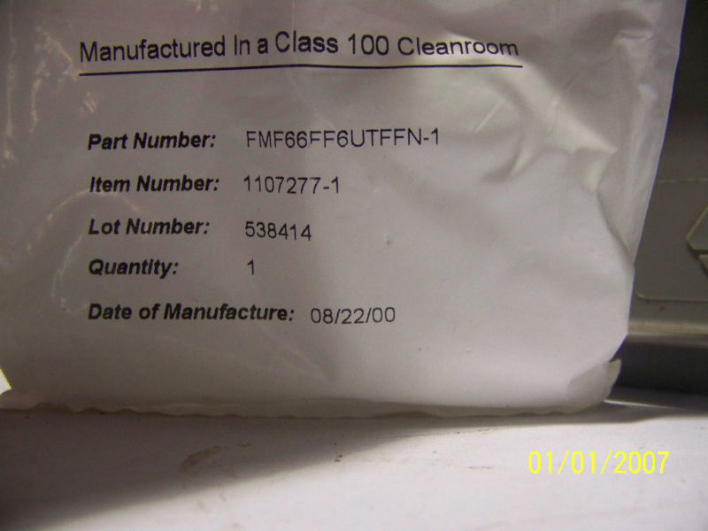 ST GOBAIN 3/8 UNION TEE PN: FMF66FF6UTFFN-1