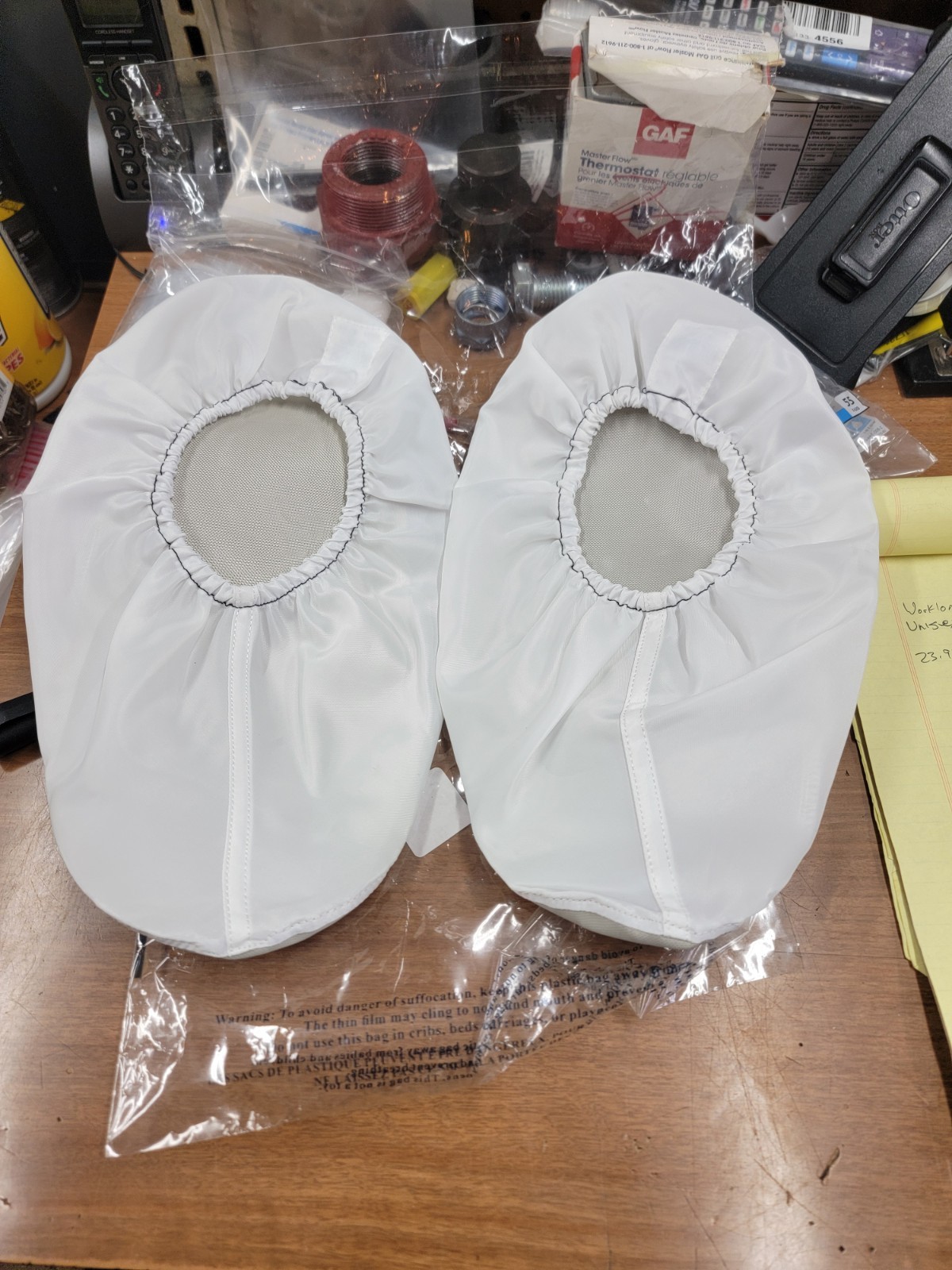 Superior Uniform Worklon 1012-2XL Shoe Cover LD-100 Syst, Hypalon Soles,