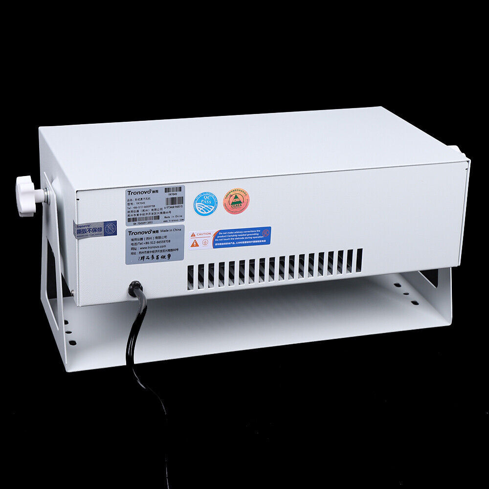 Anti-Static Ionizer Ionizing Air Blower Ion Fan Discharge Static Eliminator Tool
