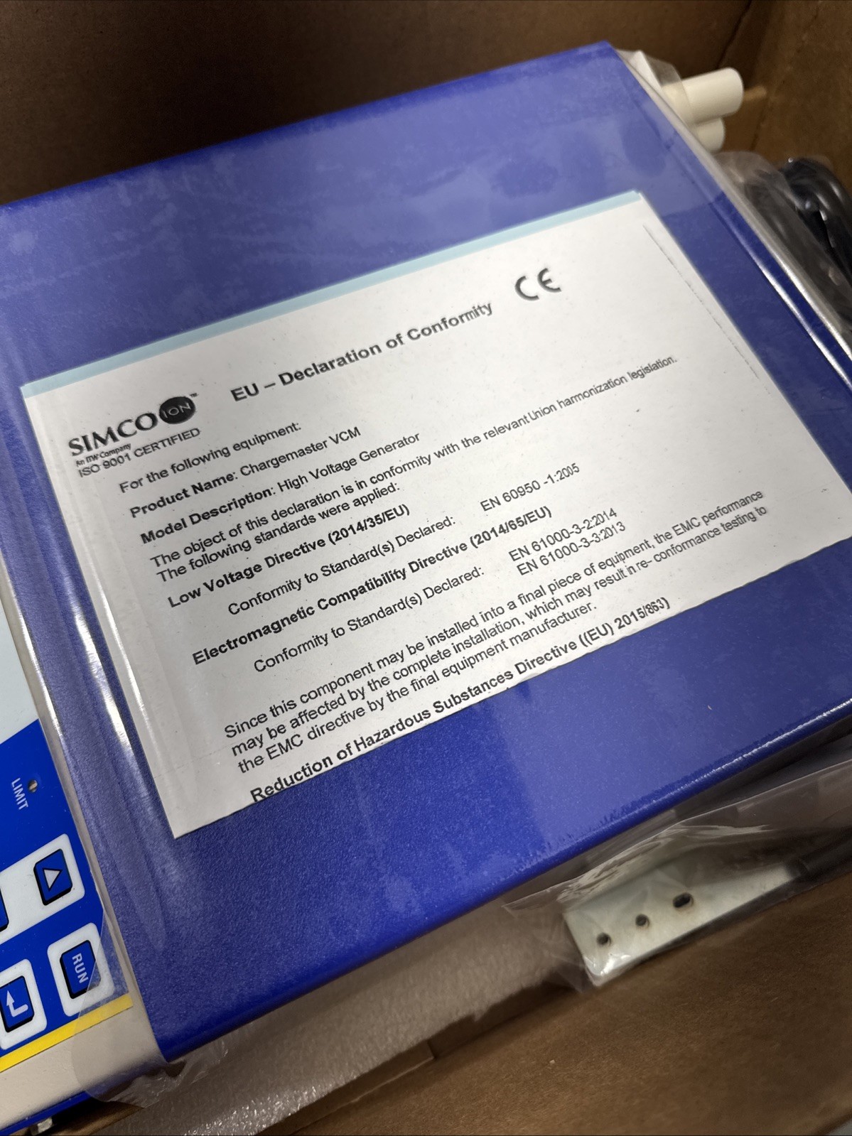Simco Ion 4012559 Chargemaster VCM60-N