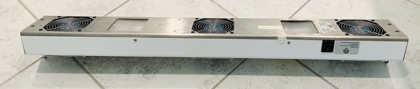 SPI Model 94040 Overhead Cleanroom Air Ionizer With Lights (Ionic Ionizing)