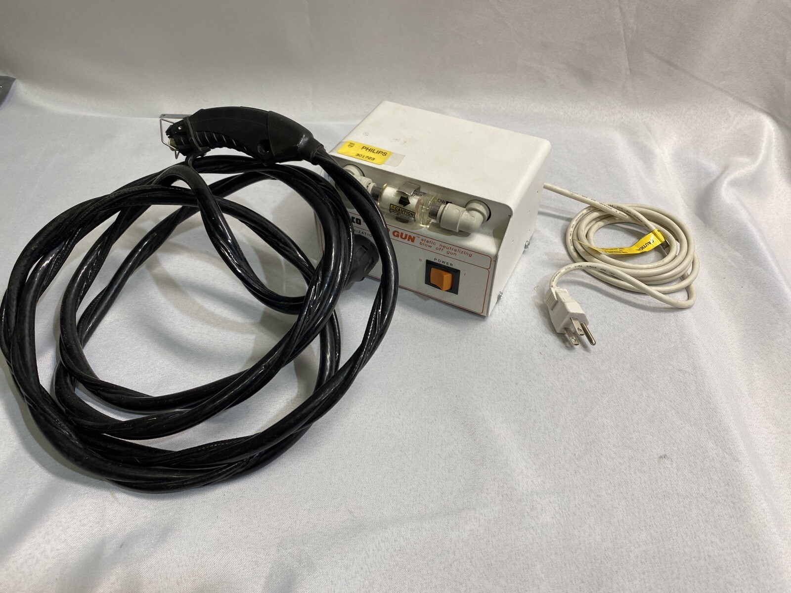 SIMCO Top Gun F10 Static Neutralizing Blow Off Gun Air tool ESD 10′ Hose 4002663