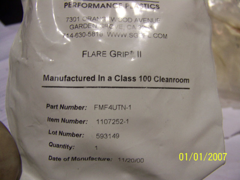 ST GOBAIN 1/4″ UNION PN: FMF4UTN-1