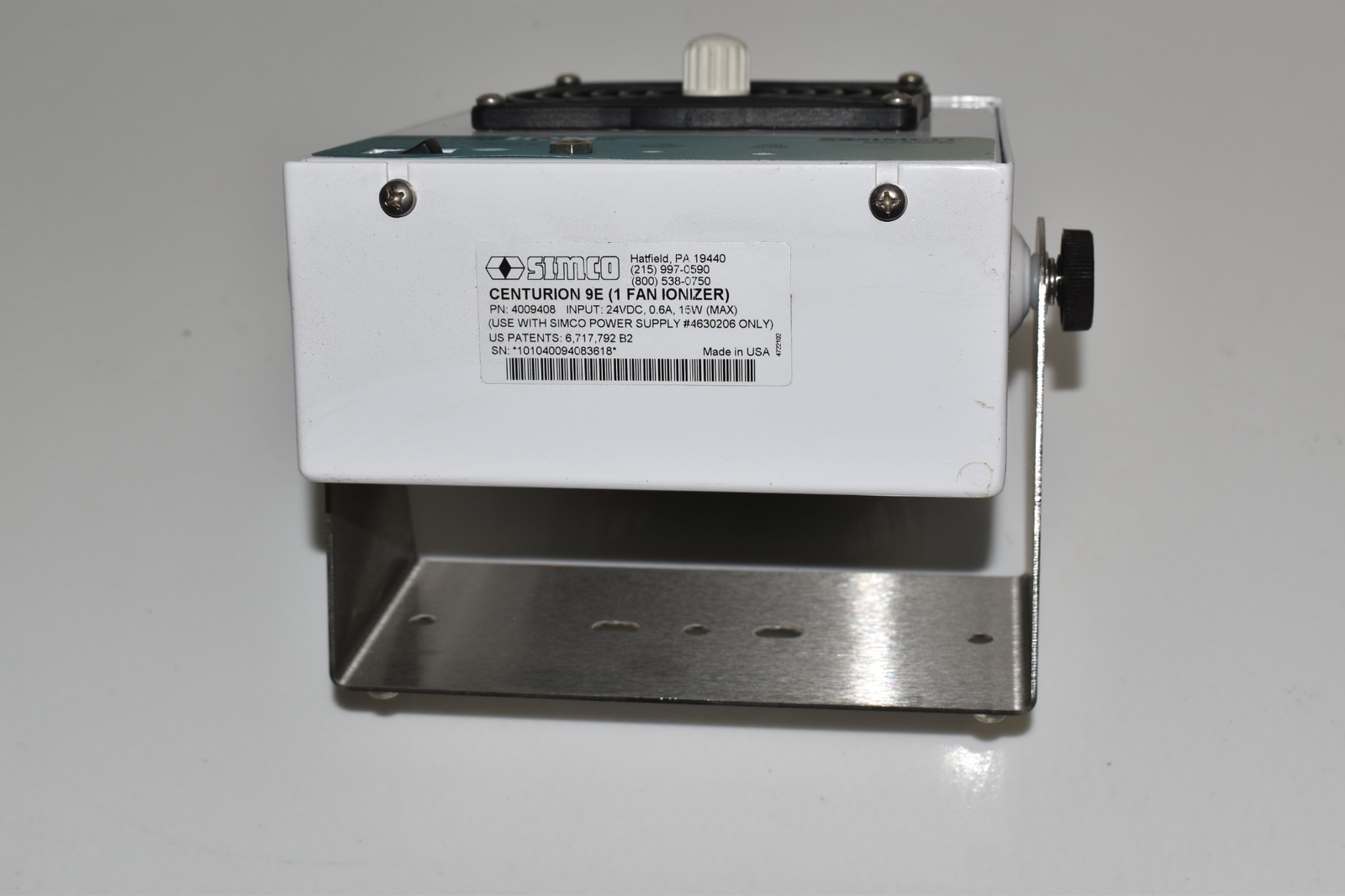 ^^ Simco Centurion 9E Ionizing Air Blower 4009408 Fan Ionizer (GFL82)