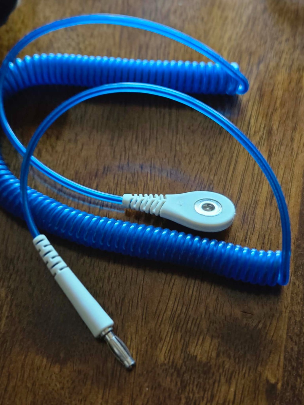 Jewel Adjustable Wrist Strap, Sapphire, 6′ Coil Cord ESD SYSTEM 22025