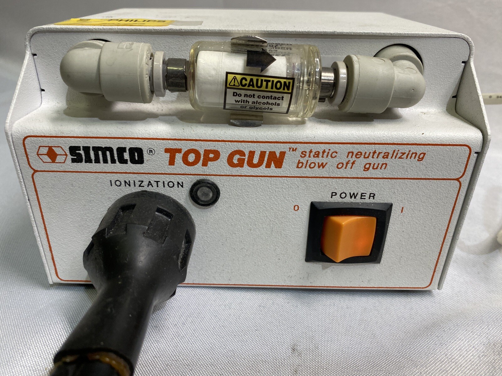 SIMCO Top Gun F10 Static Neutralizing Blow Off Gun Air tool ESD 10′ Hose 4002663