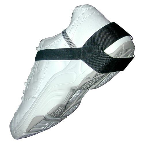 HG1360 heel grounder 1.25″ cup stretch hook & loop 1 meg black transforming tech