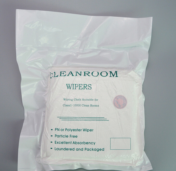 100pcs 9″x9″ 140g Dust-Free Cleaning Wipes Microfiber Lint-Free Cleanroom Wipers