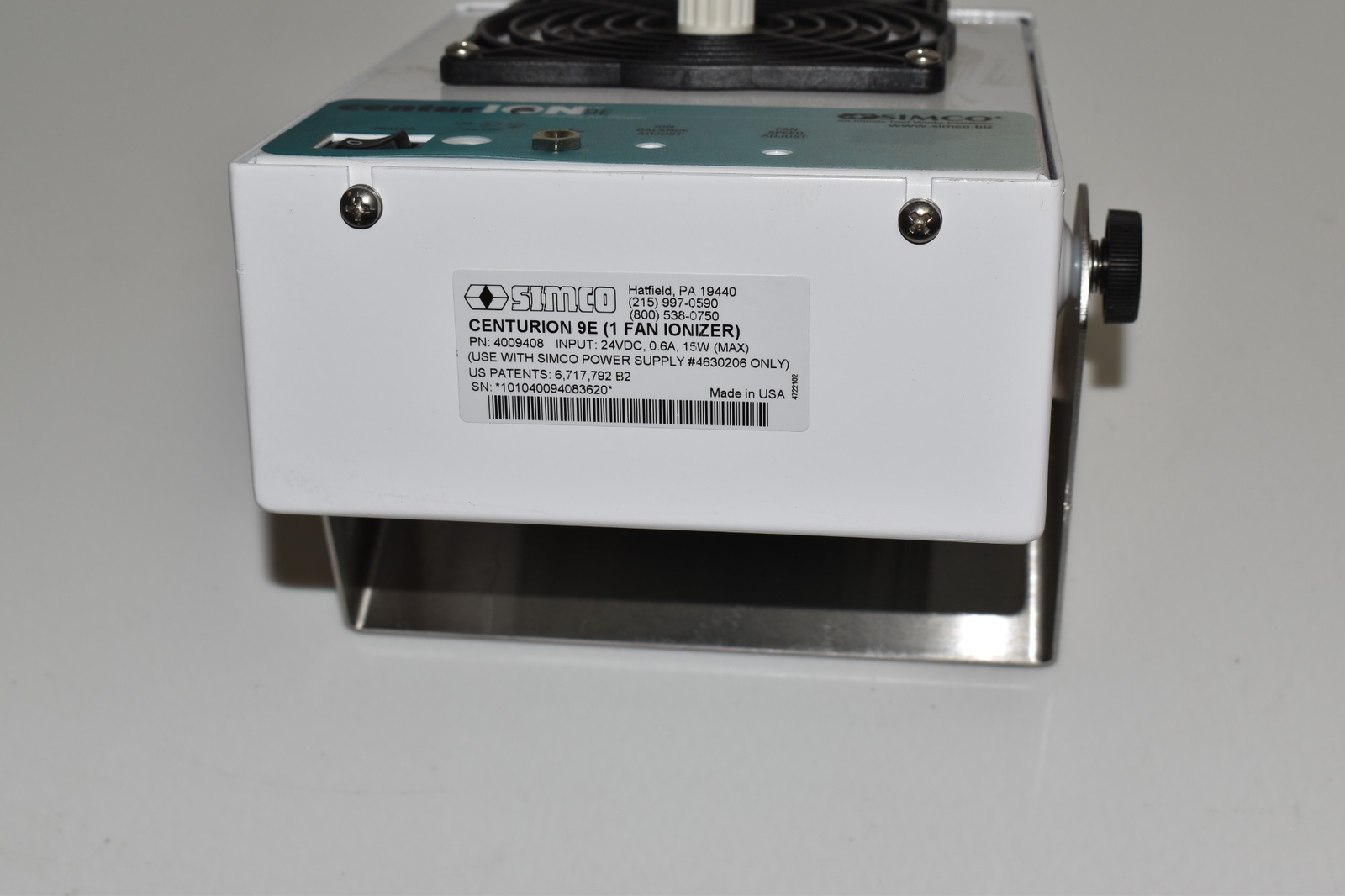 ^^ Simco Centurion 9E Ionizing Air Blower 4009408 Fan Ionizer (GFL84)