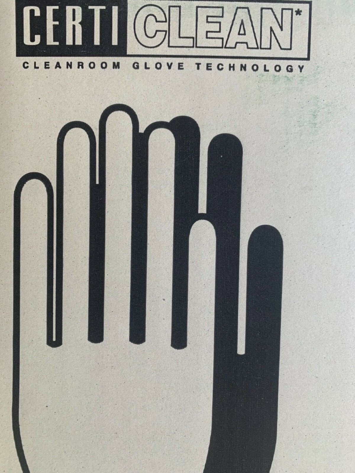 50 pairs VWR CERTICLEAN Class 10 Latex Gloves 12″, Ambidextrous – Size MEDIUM