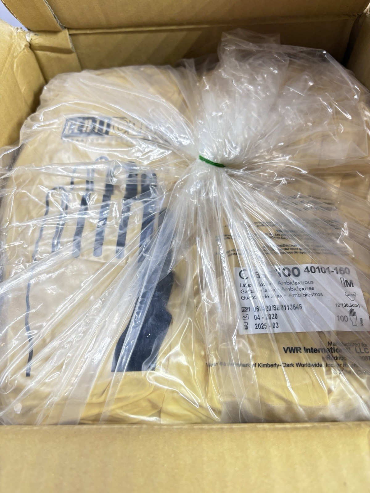 1,000-CertiClean Medium 12” Length Class 100 Clean Room Latex Gloves EXPIRED 25