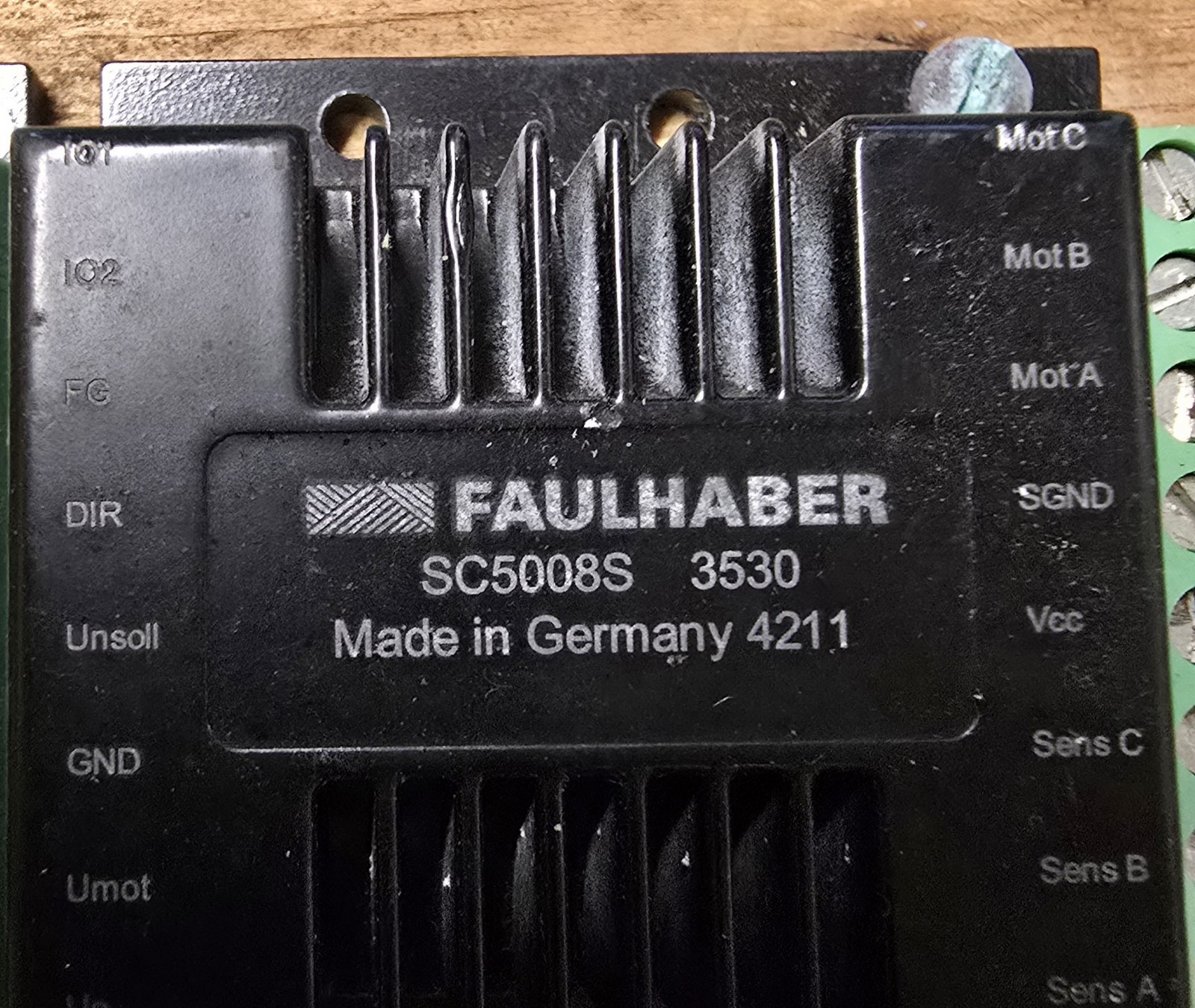 Faulhaber BLDC Motor Speed Controller SC5008S 3530 w/ 6501.00096
