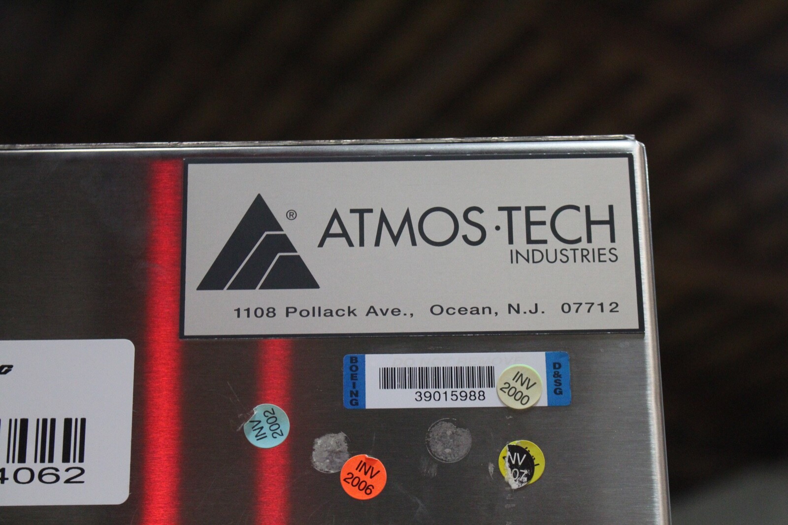 Atmos-Tech 6-Compartment Stainless Steel Clean Room PASS THROUGH Cabinet
