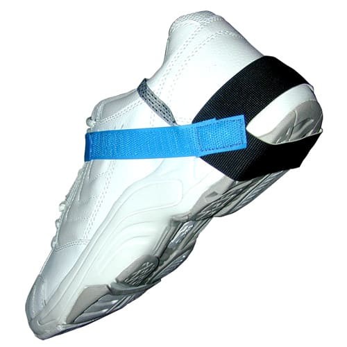 Transforming Tech HG1341 Standard Cup Style Blue Hook & Loop ESD Heel Grounder