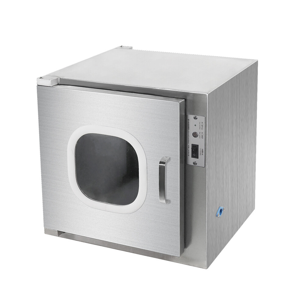 Stainless Cleanroom Tech Pass Through Cleanroom Equipment Electronic Interlock