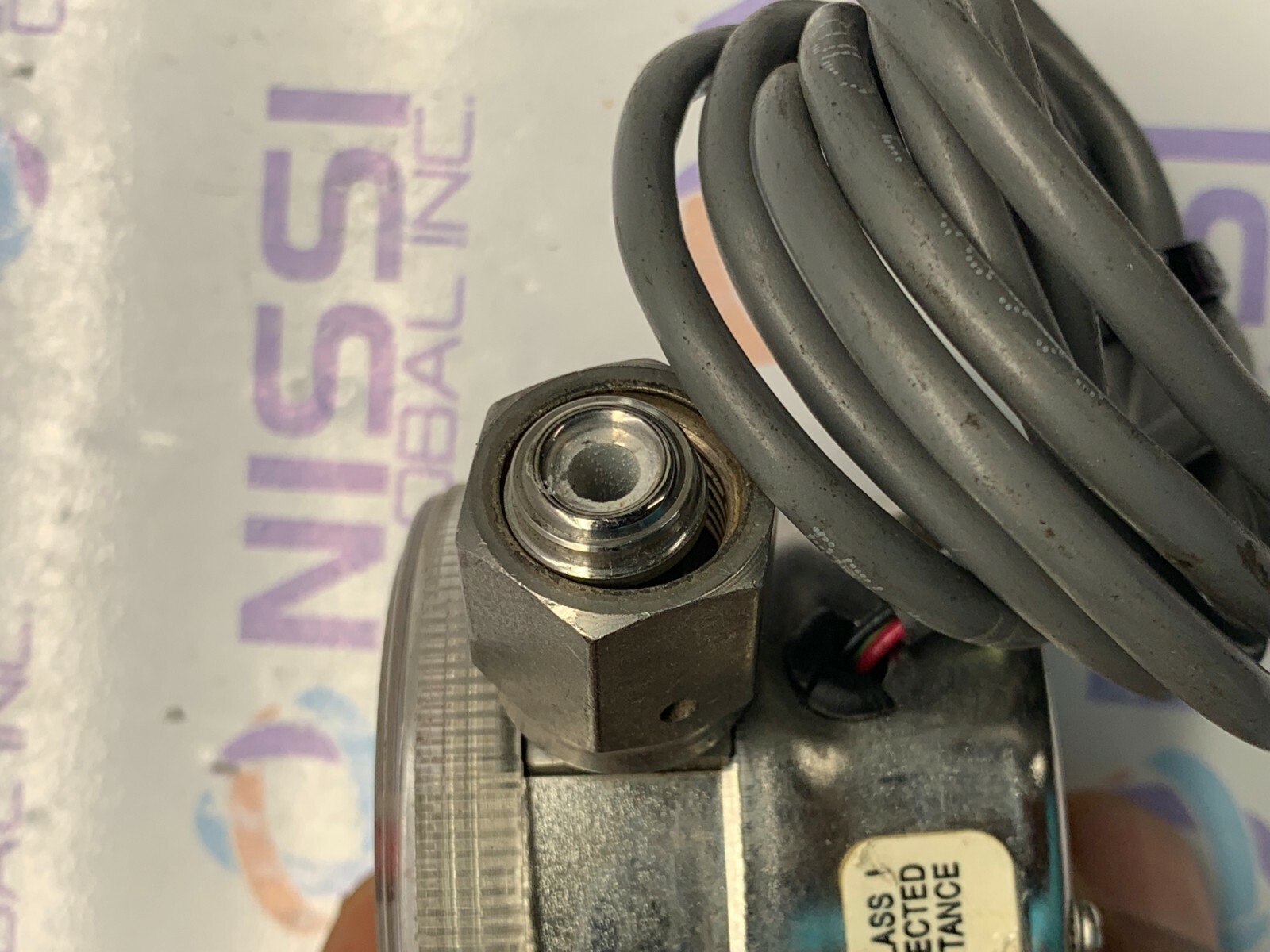 SPAN IPS 122 TYPE 6 High Purity Pressure Gauge 3000 PSI 200 Bar