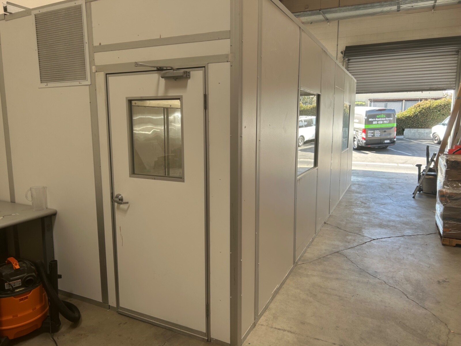 Hepa clean room modular