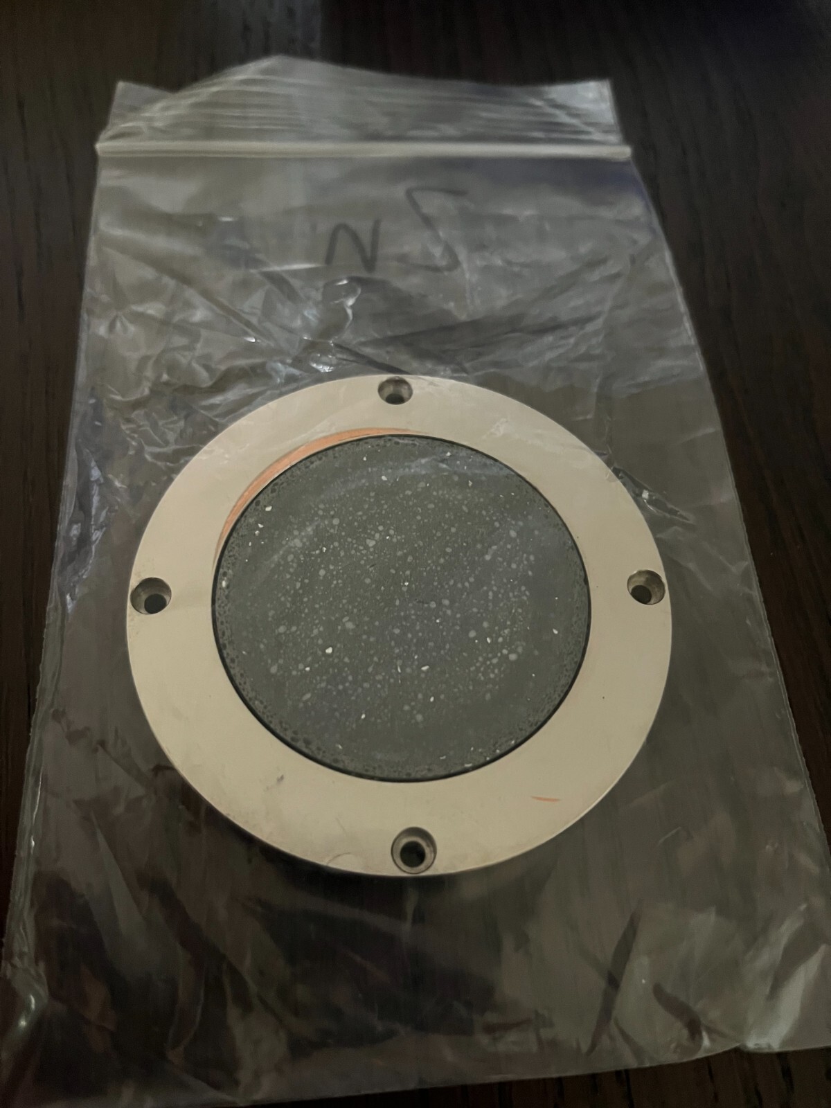 Sputtering Target, Zn target, 2″ x .250″ in plated copper cup