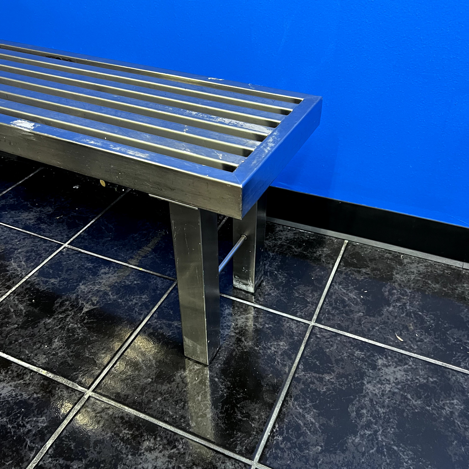 Cleanroom Stainless Steel Gowning Benches LxWxH=42″x12″x16″ Heavy Duty