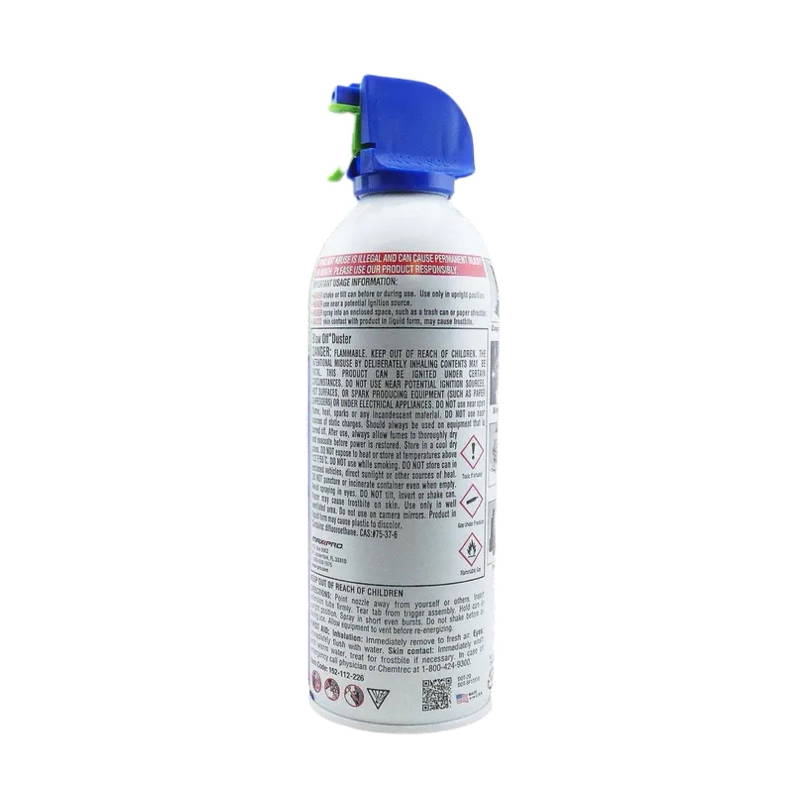 Compressed Air Duster Cleaner 10 oz Electronics Computer Keyboard Dust Remover