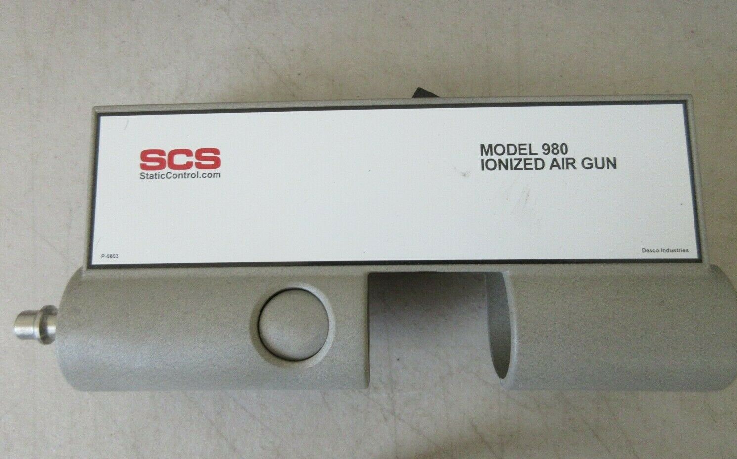 DESCO 980 CHARGE BUSTER 19590 ION GUN — no power supply