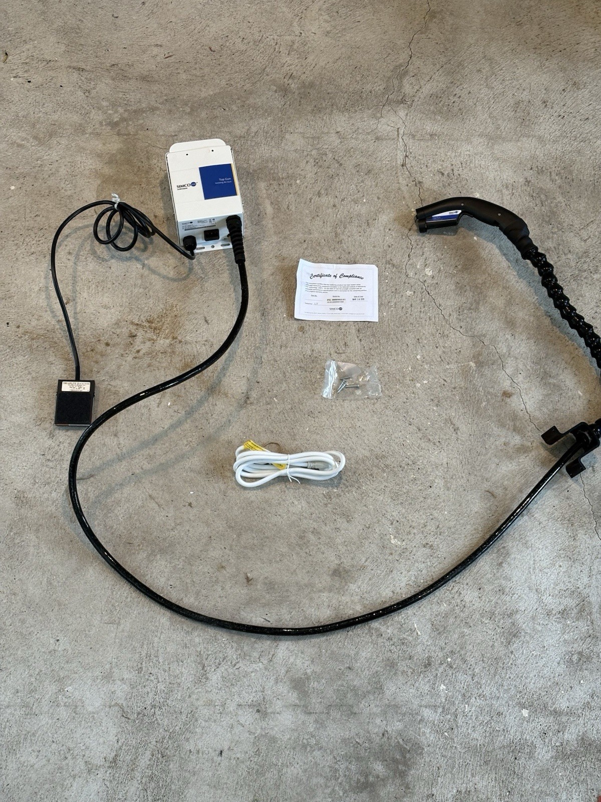 Simco-Ion Top Gun Sidekick Ionizing Air Gun system 4006992-01