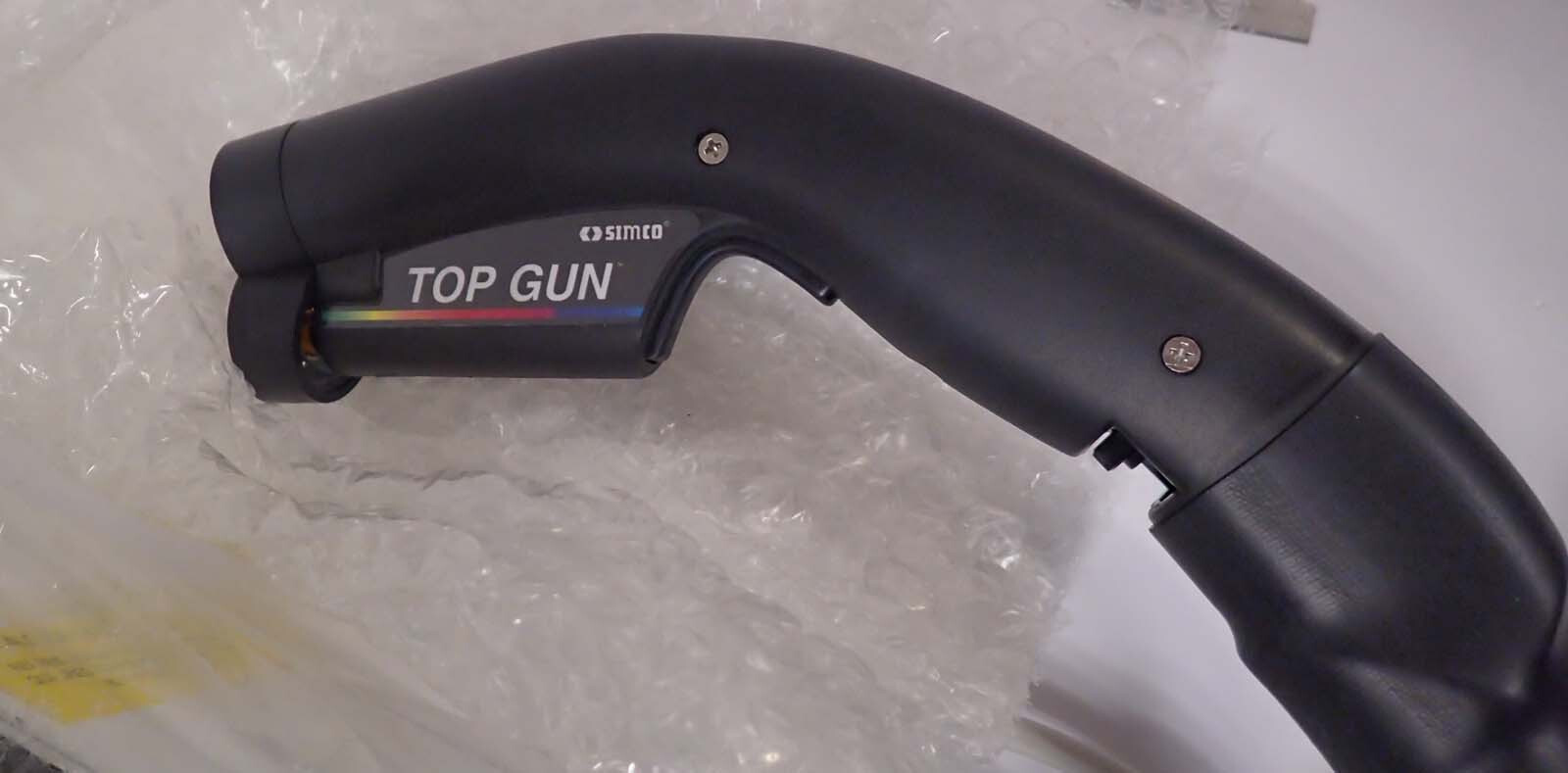 SIMCO TOP GUN SIDEKICK 4006992 IONIZING AIR GUN 120V IN: 100 PSI w/ FOOT PEDAL