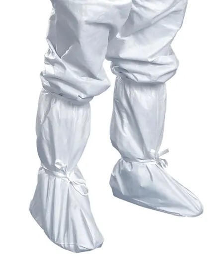 Kimtech 12921 A5 Cleanroom Boot Covers, ISO 5, Tie, 25 Pair (Small/Medium)
