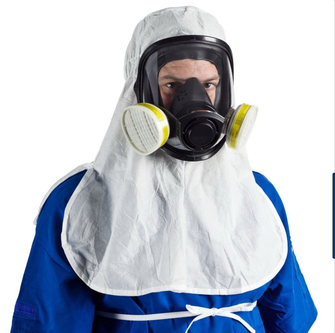 KIMTECH 40616 A5 Sterile Cleanroom Elasticized Disposable Hoods With Ties (1 EA)