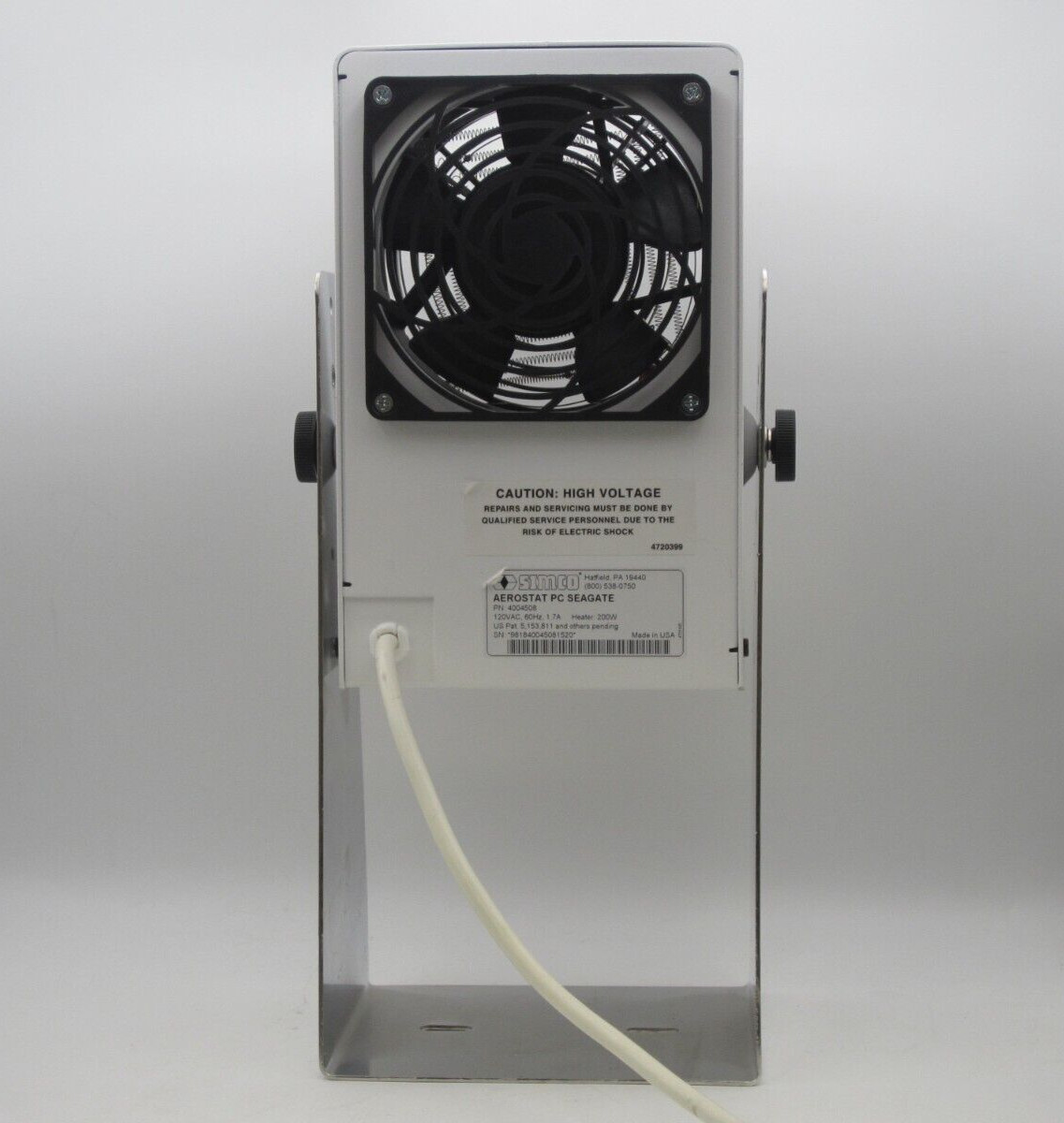 SIMCO Aerostat PC Ionizing Air Blower Ionizer Model 4004508 w/ Stand(2 in stock)