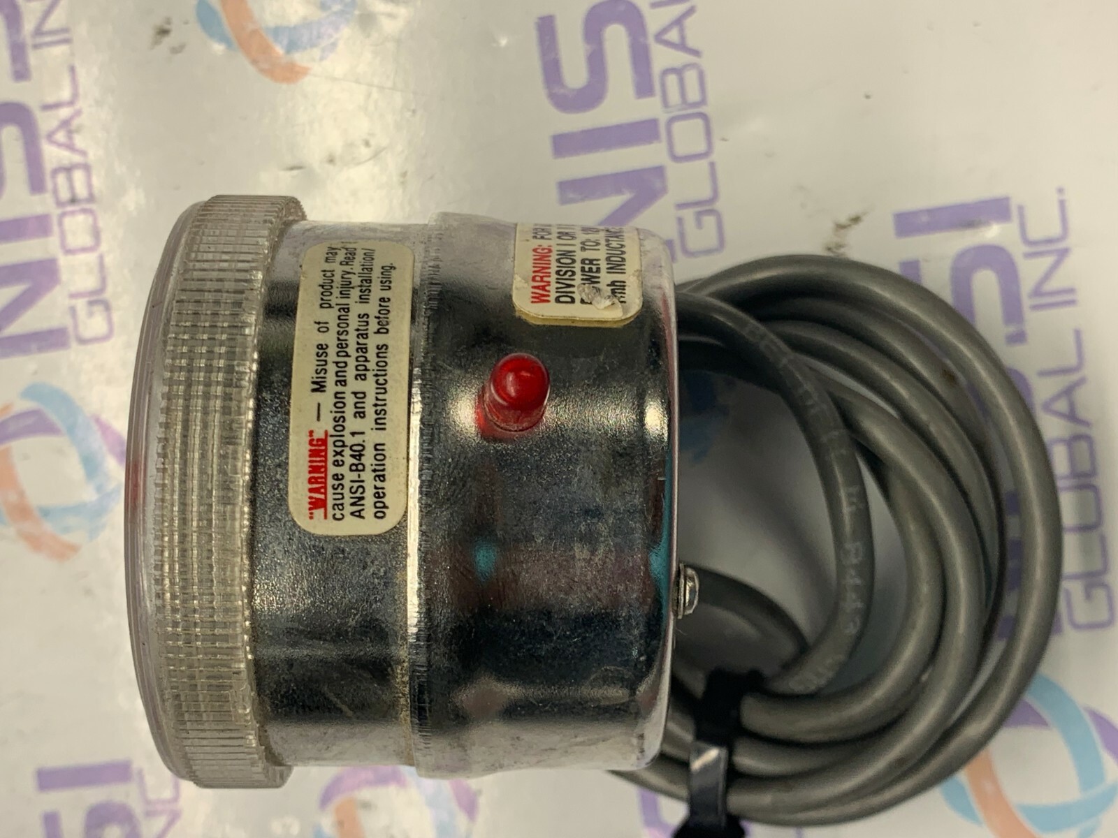 SPAN IPS 122 TYPE 6 High Purity Pressure Gauge 3000 PSI 200 Bar