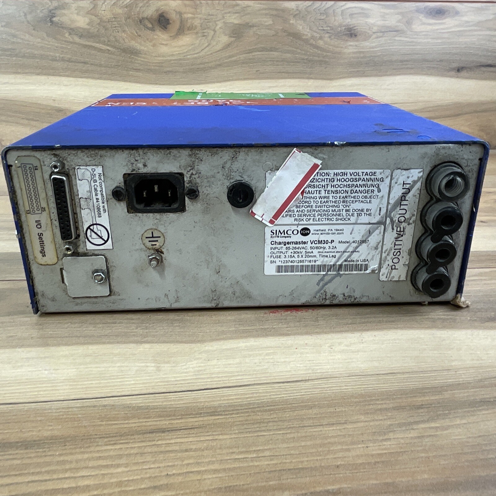 Simco-Ion Chargemaster VCM Electrostatic Generating Power Supply