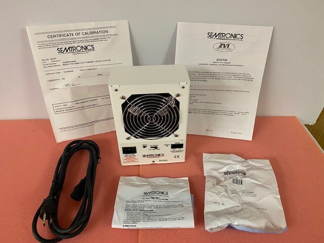 SEMTRONICS ZVI-5100 BENCH TOP ZERO VOLT IONIZER, NOS