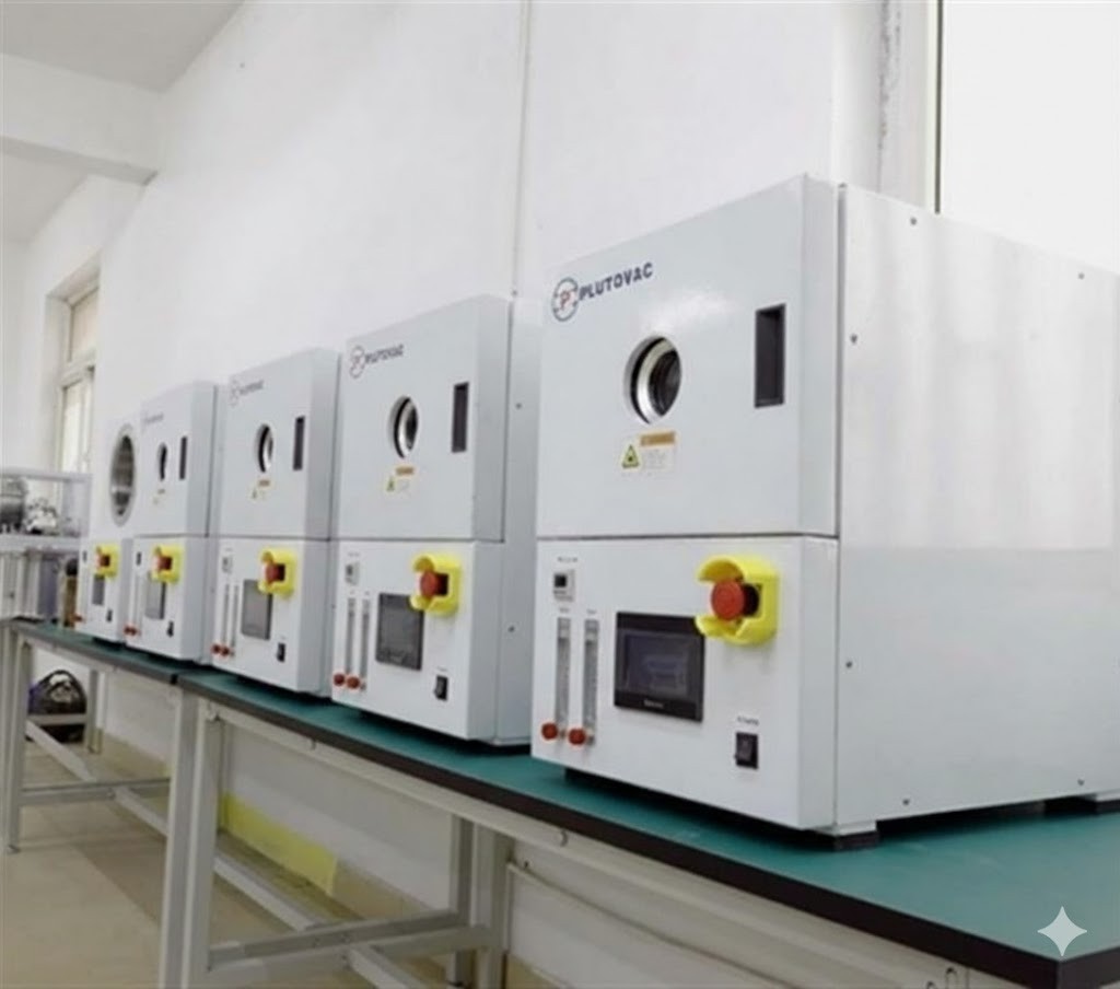 PLUTO-T Desktop Plasma Cleaner 200W RF 13.56MHz 4.3L Lab Surface Treatment